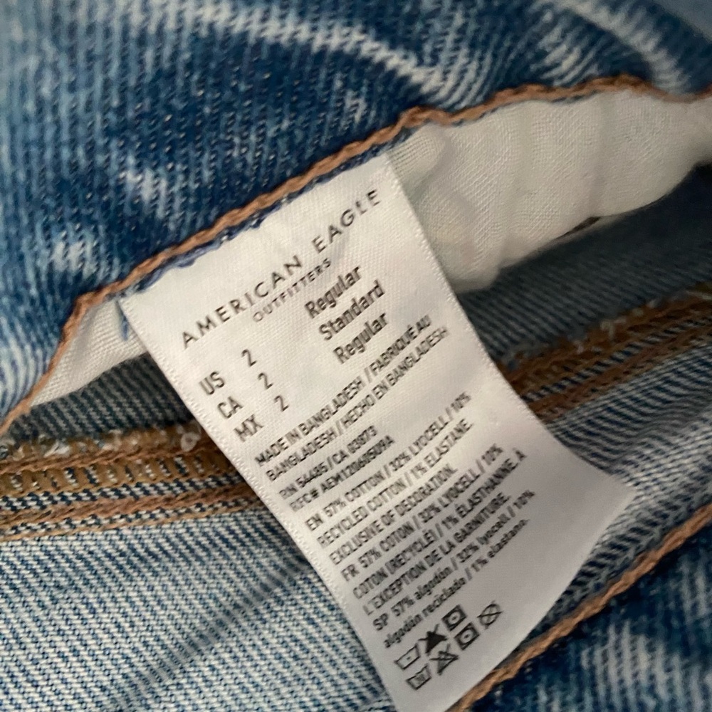 American Eagle Outfitters Light Blue Skinny Jeans - Picture 4 of 6